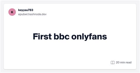 onlyfans first bbc